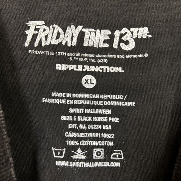 Bloody Disgusting x Friday The 13th Jason Lives T-Shirt XL - Picture 4 of 5